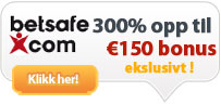 Få €150 i velkomstbonus hos Betsafe! Få €150 i velkomstbonus hos Betsafe!